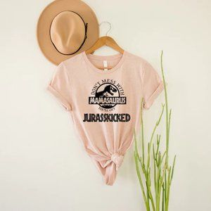 Mamasaurus Shirt-Don't Mess with Mama Tshirt
